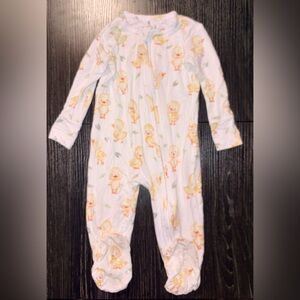 Posh Peanut Duck Print Kids Footie